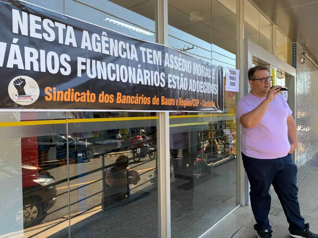 Sindicato Dos Bancários Protesta Contra Assédio Moral No Banco Do Brasil De Avaré Jornal A Comarca 8696